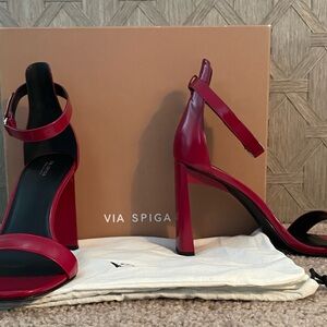 Via Spiga Ankle Strap Sandals